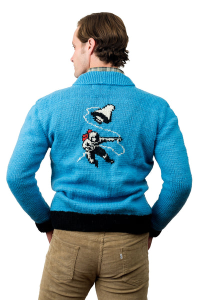 Mary Maxim Astronaut Sweater Back