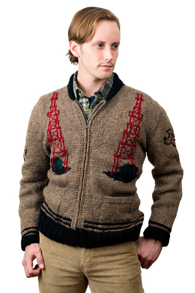 Mary Maxim Oil Rig Sweater
