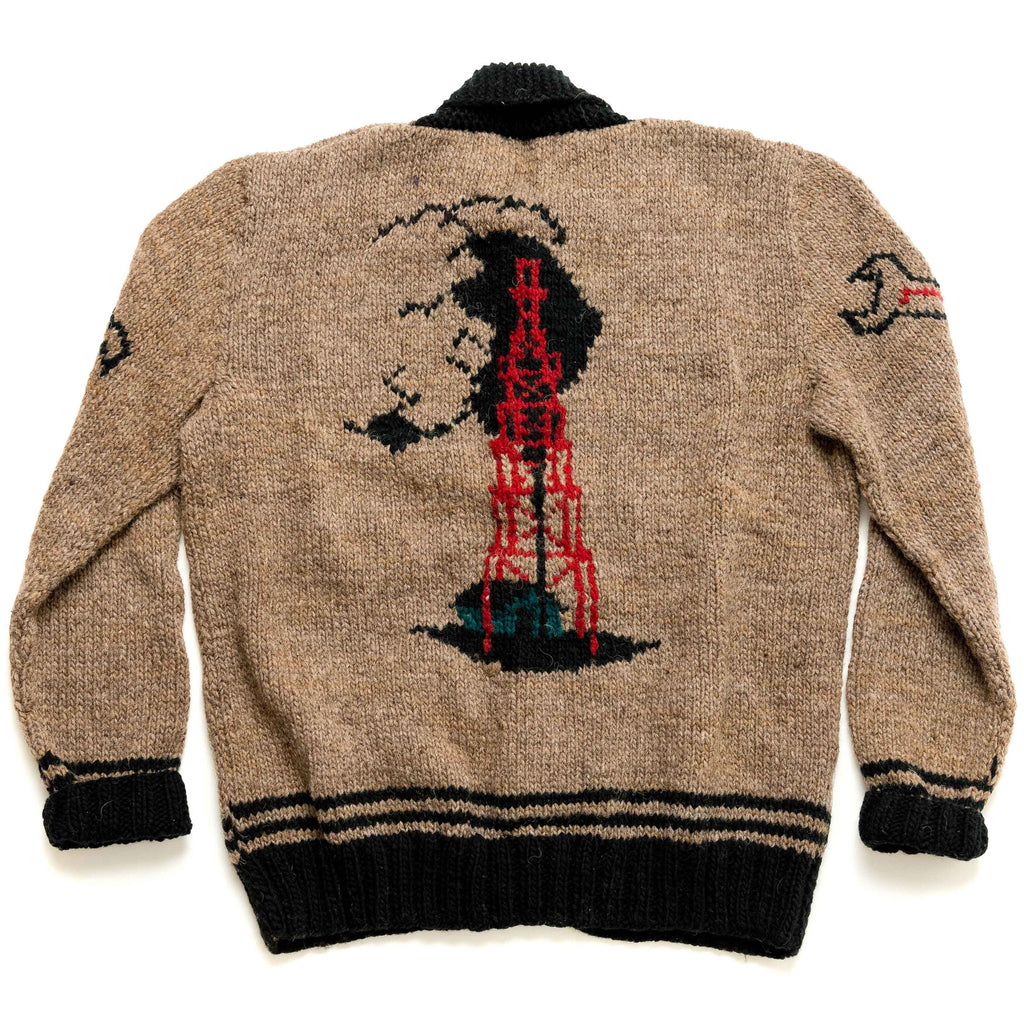 Oil Field Derrick Sweater