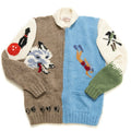 Mary Mash Up Diver Wool Sweater