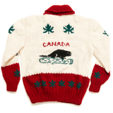 Mary Maxim Canadian Beaver Sweater