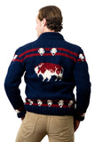 Mary Maxim Buffalo Sweater Back