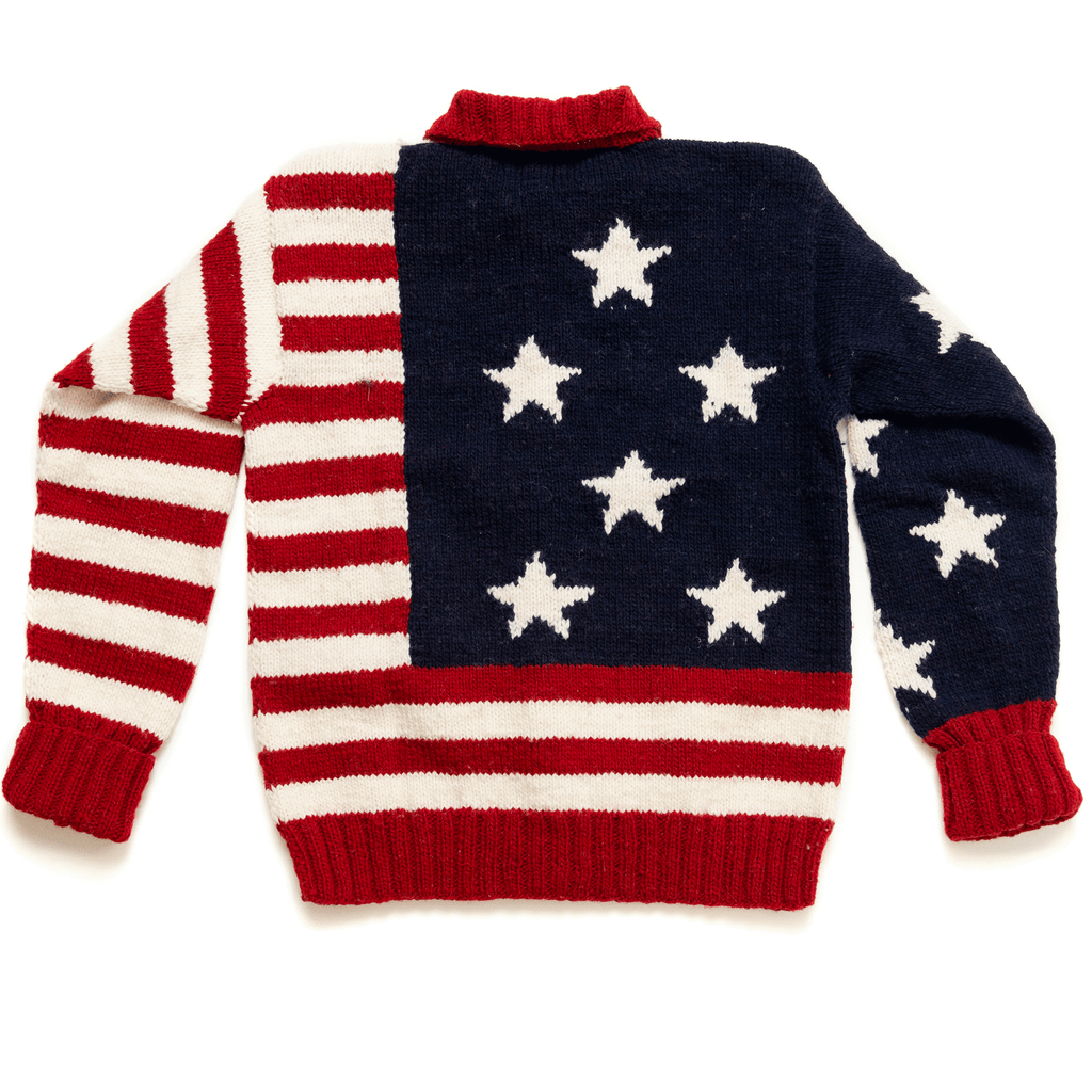 American Flag Sweater